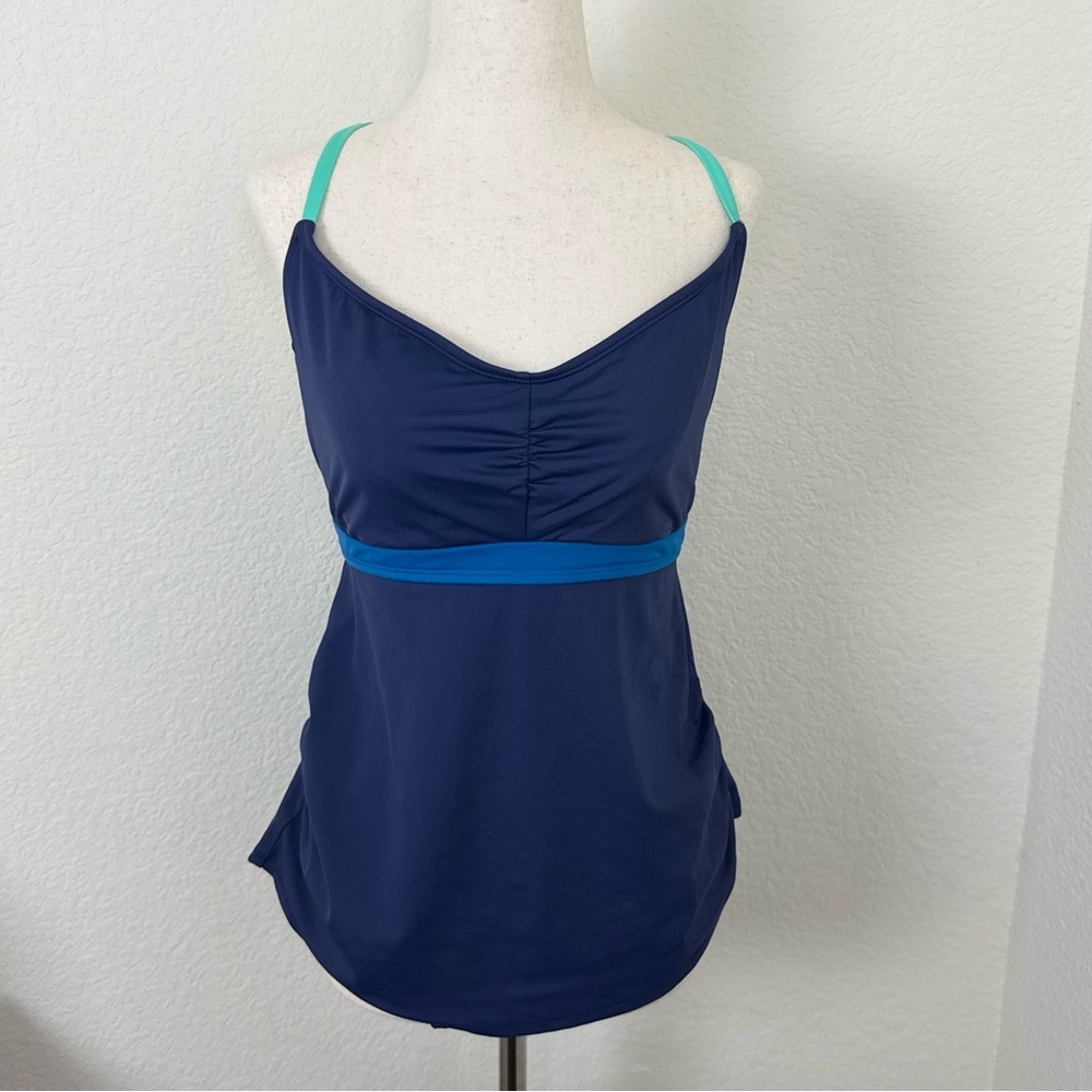Title Nine‎ Blue Tankini Bikini Set
